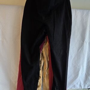 a new day Men's Black and Red Pants